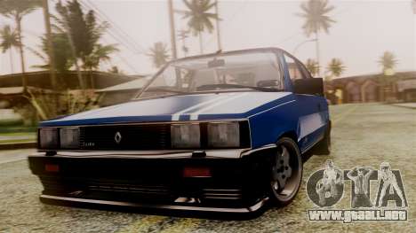 Renault 11 Turbo para GTA San Andreas