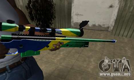 Three Colors Sniper Rifle para GTA San Andreas