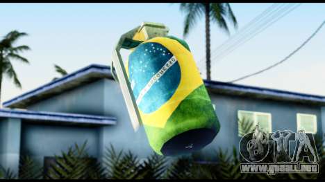 Brasileiro Grenade para GTA San Andreas