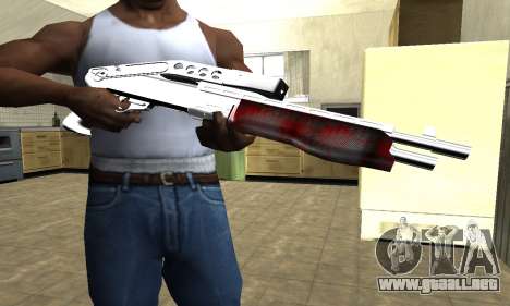 Blood Combat Shotgun para GTA San Andreas