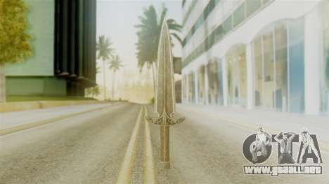 Steel Dagger para GTA San Andreas