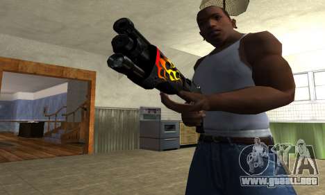 Flame Shotgun para GTA San Andreas