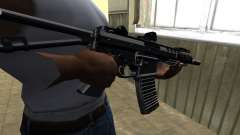 Full Black Automatic Gun para GTA San Andreas