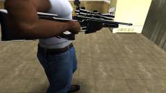 Full Black Sniper Rifle para GTA San Andreas