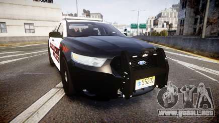 Ford Taurus 2010 Elizabeth Police [ELS] para GTA 4