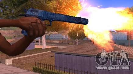 Deagle Blue para GTA San Andreas