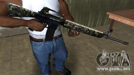 Military M4 para GTA San Andreas