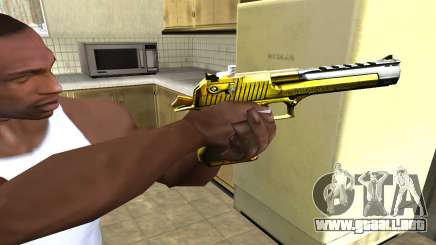 Yellow Deagle para GTA San Andreas