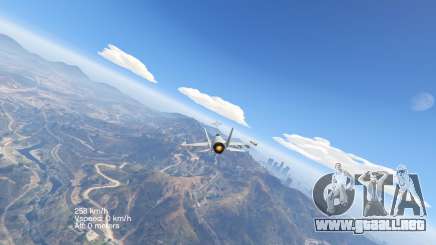 Flight Speedometer V 2.0 para GTA 5