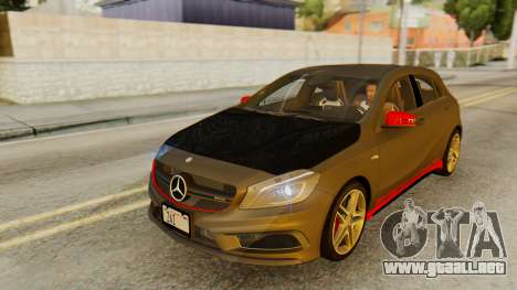 Mercedes-Benz A45 AMG 2012 PJ para GTA San Andreas