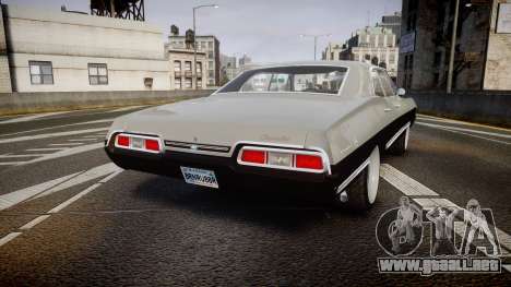 Chevrolet Impala 1967 Custom para GTA 4