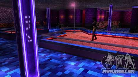 Retextured interior de los clubes de striptease para GTA San Andreas