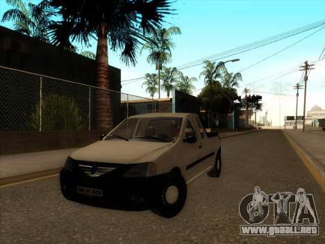 Dacia Logan Pick-up Necarosat para GTA San Andreas