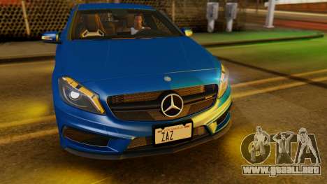 Mercedes-Benz A45 AMG 2012 PJ para GTA San Andreas