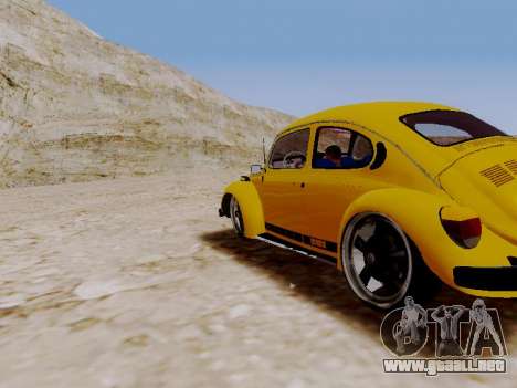 Volkswagen Escarabajo 1975 Jeans Edición Persona para GTA San Andreas