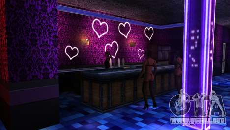 Retextured interior de los clubes de striptease para GTA San Andreas