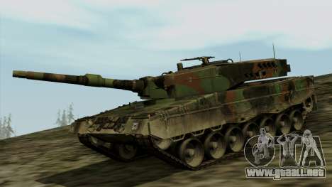 Leopard 2A4 para GTA San Andreas