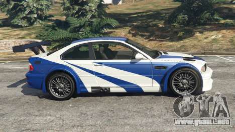 BMW M3 GTR E46 Most Wanted v1.3