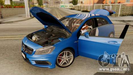 Mercedes-Benz A45 AMG 2012 PJ para GTA San Andreas