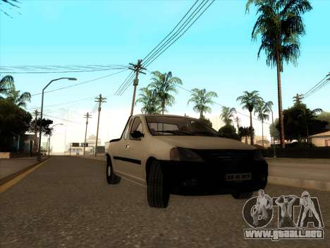 Dacia Logan Pick-up Necarosat para GTA San Andreas