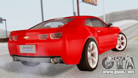 NFS Carbon Chevrolet Camaro para GTA San Andreas