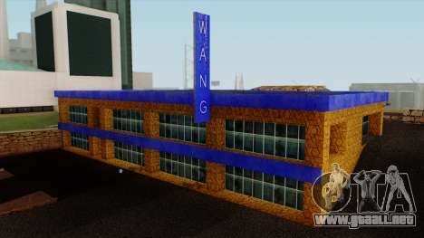 Wang Coches Showroom para GTA San Andreas