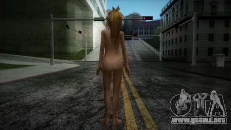 Fantasy Nude Mecgrl3 para GTA San Andreas
