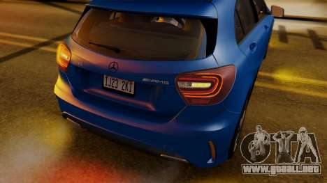 Mercedes-Benz A45 AMG 2012 PJ para GTA San Andreas