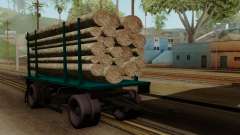 GTA 5 Fieldmaster Wood Trailer para GTA San Andreas