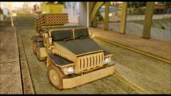BM-21 Grad CoD MW para GTA San Andreas