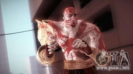 God Of War 3 Kratos Blood para GTA San Andreas