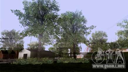 La textura de los árboles de la MGR para GTA San Andreas