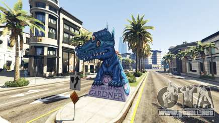 Estatua Del Dragón De La Ilusión para GTA 5