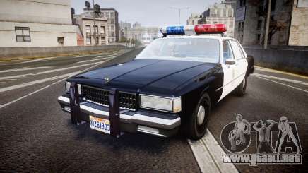 Chevrolet Caprice 1989 LAPD [ELS] para GTA 4