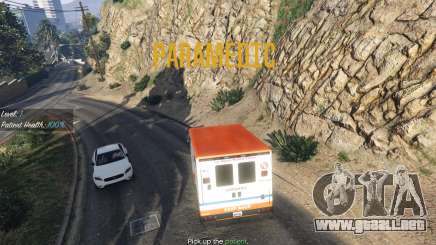 La misión de la ambulancia v. 1.3 para GTA 5