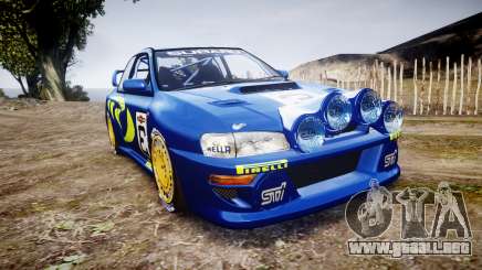 Subaru Impreza WRC 1998 World Rally para GTA 4