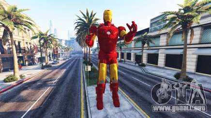 La estatua de iron man para GTA 5