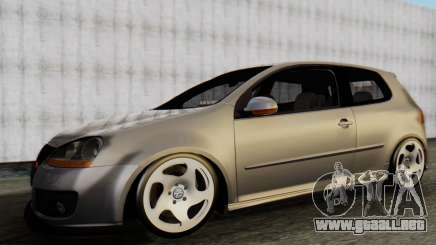 Volkswagen Golf Mk5 hatchback de 3 puertas para GTA San Andreas