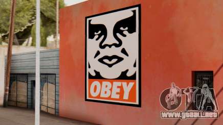 OBEY Graffiti para GTA San Andreas