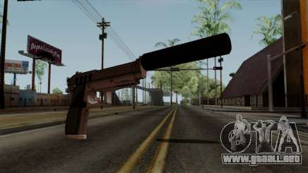 Original HD Silenced Pistol para GTA San Andreas