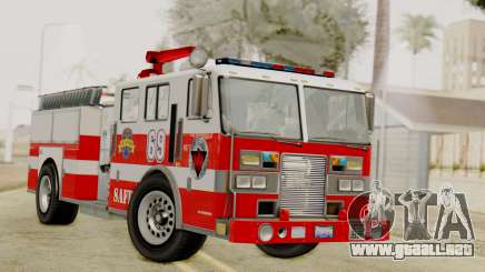 MTL SAFD Firetruck para GTA San Andreas