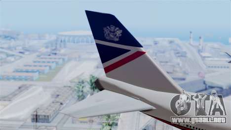 Boeing 747 British Airlines (Landor) para GTA San Andreas