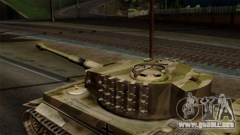 Panzerkampfwagen VI Ausf. E Tiger No Interior para GTA San Andreas