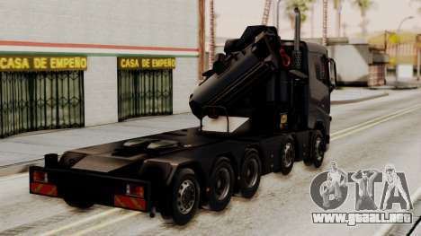 Volvo FH Euro 6 10x4 Low Cab para GTA San Andreas