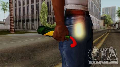 Brasileiro Molotov Cocktail v2 para GTA San Andreas