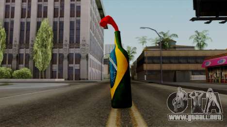 Brasileiro Molotov Cocktail v2 para GTA San Andreas