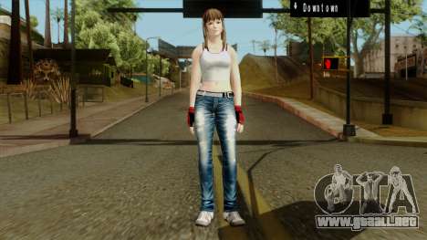 Dead Or Alive 5 Hitomi 1st Cos para GTA San Andreas