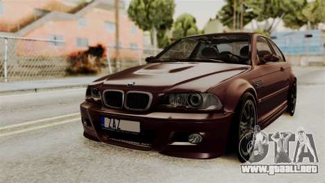 BMW M3 E46 2005 Stock para GTA San Andreas