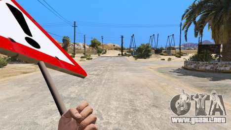 GTA 5 Las señales de la carretera