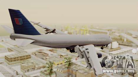 Boeing 747 United Airlines para GTA San Andreas